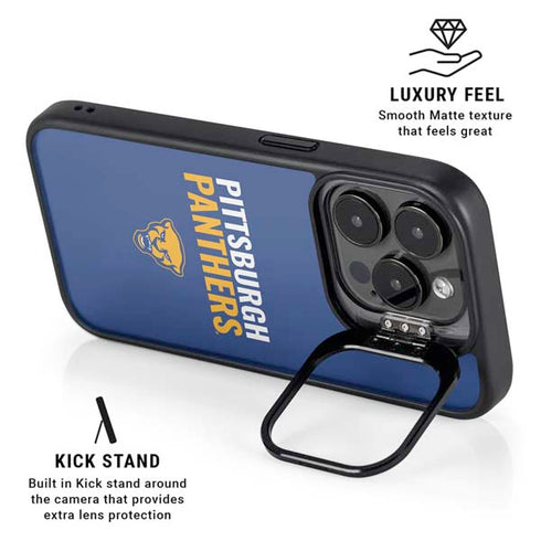 University of Pittsburgh Panthers iPhone 14 Pro Kickstand Case